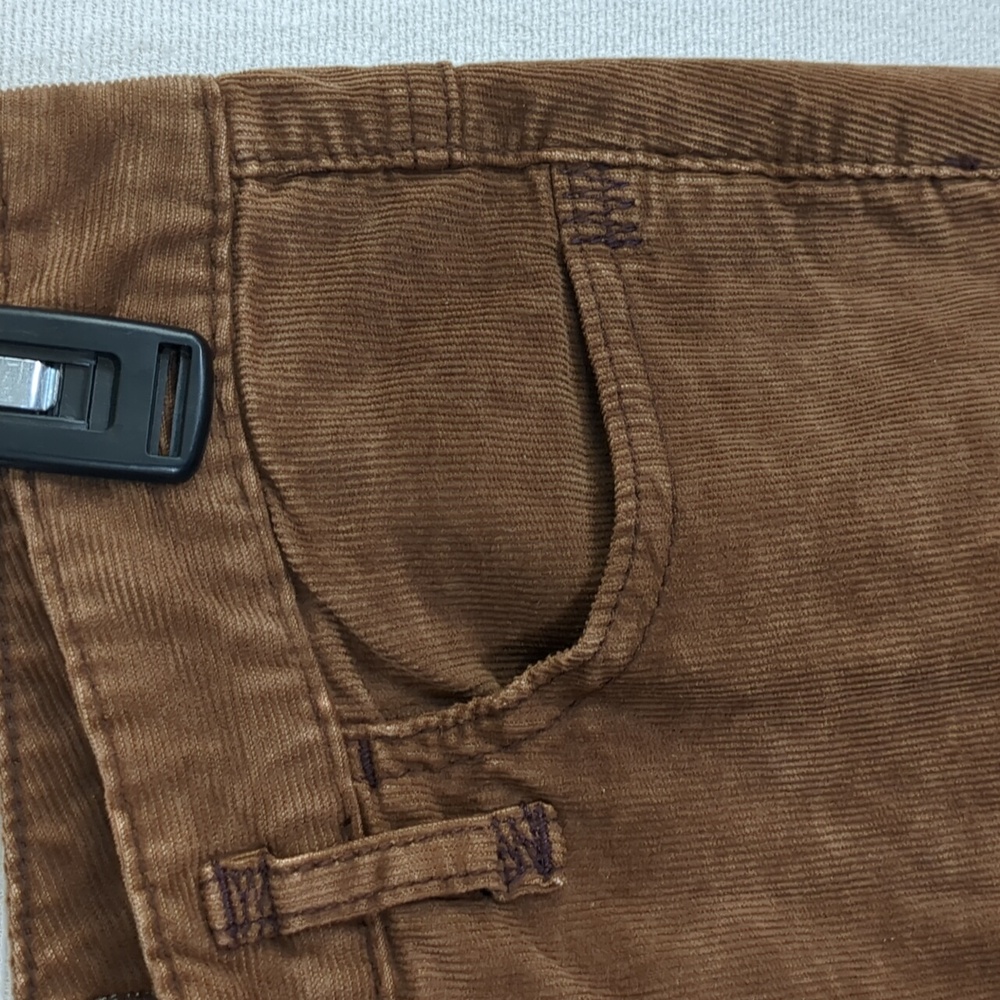 EUC Free People Corduroy Low Rise Skinny Jeans Size 28 Brown Soft Fabric - Picture 3 of 11